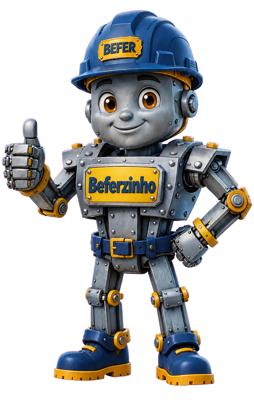 Beferzinho, mascote da BEFER Ferro e Aço